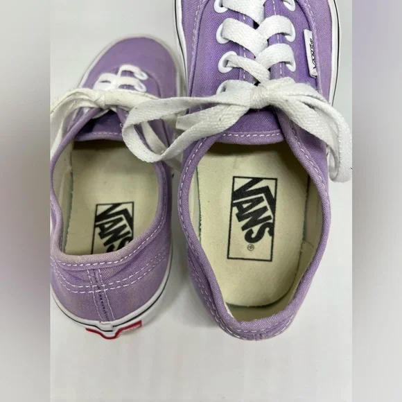 VANS Authentic Shoes Classic Lace-Up, CHALK VIOLET, Sneakers, Men 4 / Women 5.5 - Picture 8 of 8